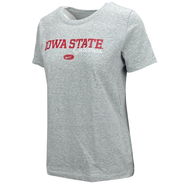 Nike® Women's Iowa State Cyclone Heather Gray T-Shirt
